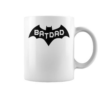 Batdad Super Bat Dad Hero Man Funny Granpa Prank Humor Joke Gift For Mens Coffee Mug | Mazezy