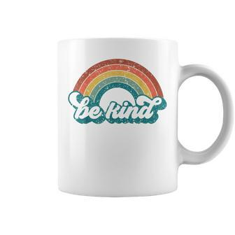Be Kind Rainbow Lgbt Flag Lgbt Pride Month Retro Vintage  Coffee Mug