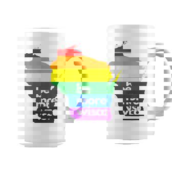 Be More Wisco Pride T Wisconsin Coffee Mug - Thegiftio