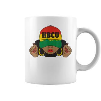 Beautiful Black Hbcu Student In Hat Coffee Mug - Seseable