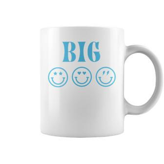 Big Little Sorority Reveal Big Smilies Retro Coffee Mug - Monsterry