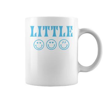 Big Little Sorority Reveal Little Smilies Retro Coffee Mug - Thegiftio UK