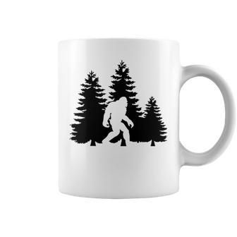 Bigfoot Forest Sasquatch Coffee Mug - Seseable