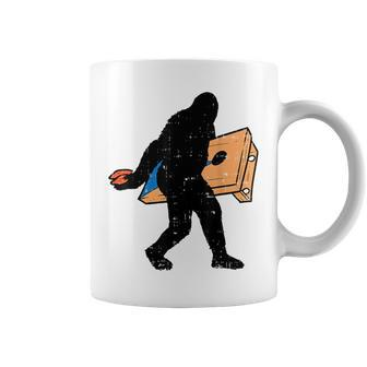Bigfoot Sasquatch Cornhole Funny Sack Toss Men Women Gift Sasquatch Funny Gifts Coffee Mug | Mazezy