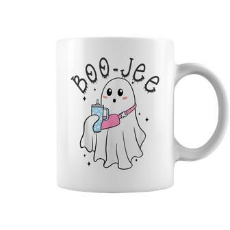 Boo Jee Ghost Halloween Spooky Season Coffee Mug | Mazezy