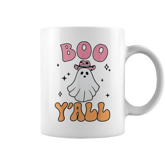 Boo Y’All Country Western Ghost Halloween 2023 Coffee Mug - Monsterry UK
