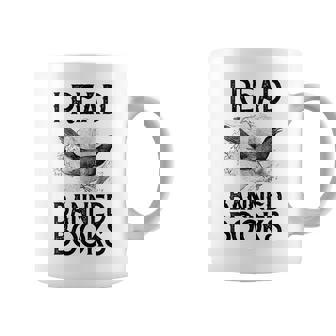 Book Lovers Vintage I Read Banned Books Reading Lovers Coffee Mug | Mazezy