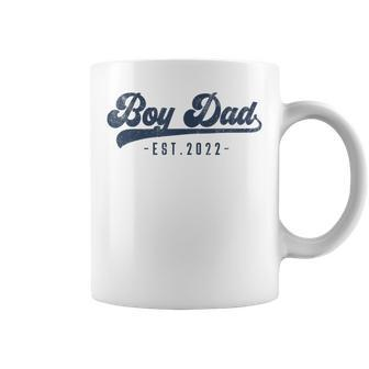 Boy Dad Est 2022 Boy Dad To Be Gifts New Daddy Coffee Mug | Mazezy