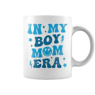 In My Boy Mom Era On Back Coffee Mug | Mazezy DE