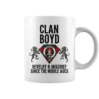 Boyd Clan Scottish Name Coat Of Arms Tartan Family Party Boyd Funny Gifts Coffee Mug | Mazezy