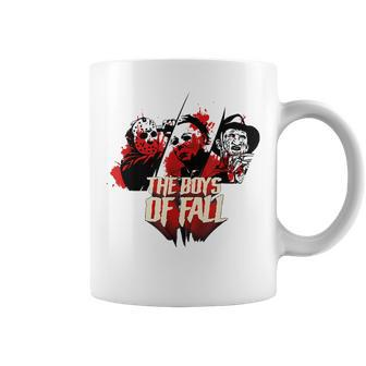 The Boys Of Fall Horror Movies Novelty Graphic Fall Coffee Mug | Mazezy