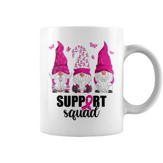 Breast Cancer Awareness For Support Squad Gnomes Coffee Mug - Monsterry DE