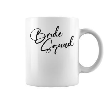 Bride Bridesmaid Bride Squad Bachelorette Party Coffee Mug | Mazezy