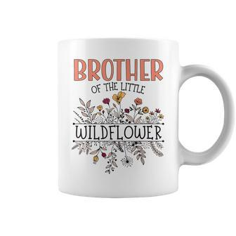 Brother Of The Little Wildflower Flowers Blooming Floral Coffee Mug | Mazezy