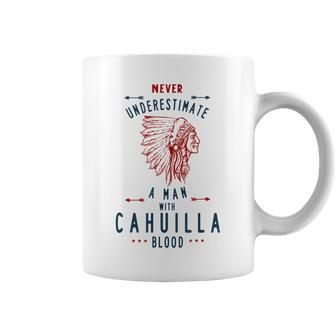 Cahuilla Native American Indian Man Never Underestimate Coffee Mug - Seseable