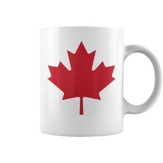 Canadian Flag Women Men Kids Red Maple Leaf Canada Day Coffee Mug - Thegiftio UK