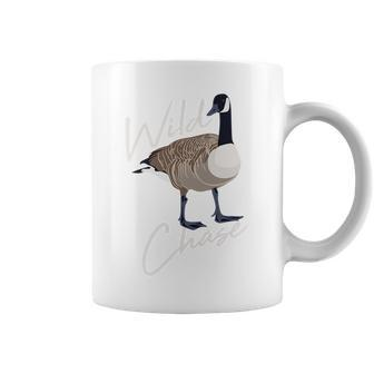 Canadian Goose Wild Goose Chase Funny Cute Bird Hunter Coffee Mug | Mazezy