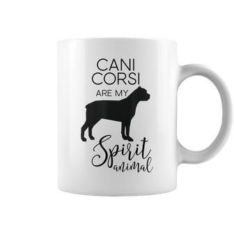 Cane Corso Italian Mastiff Dog Spirit Animal J000255 Coffee Mug | Mazezy