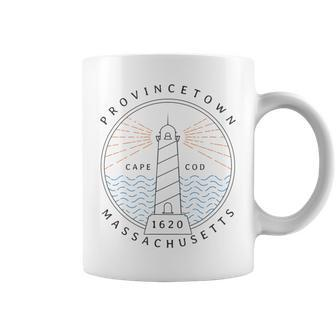Cape Cod Provincetown Ma Lighthouse Travel Souvenir Coffee Mug | Mazezy CA