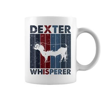 Cattle Dad Mom Cow Whisperer Farmer Breeder Dexter Coffee Mug | Mazezy