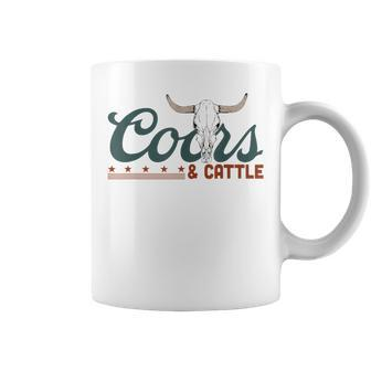 Cattle Rodeo Western Cowboy Coffee Mug - Monsterry