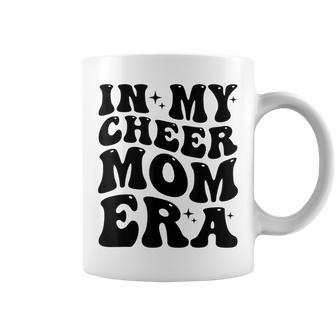 Cheer & Football Mom In My Cheer Mom Era Cheerleading Coffee Mug - Monsterry