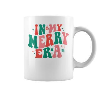 Christmas In My Merry Era Xmas Holiday Christmas Coffee Mug | Mazezy