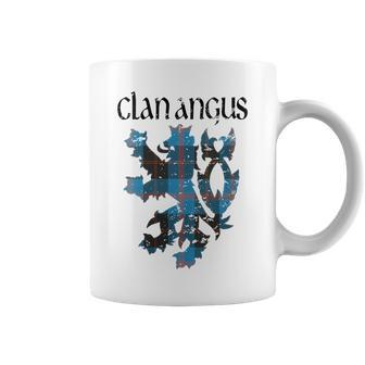 Clan Angus Tartan Scottish Family Name Scotland Pride Gift For Womens Coffee Mug | Mazezy