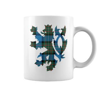 Clan Fergusson Tartan Scottish Family Name Scotland Pride Pride Month Funny Designs Funny Gifts Coffee Mug | Mazezy