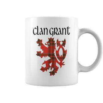 Clan Grant Tartan Scottish Family Name Scotland Pride Pride Month Funny Designs Funny Gifts Coffee Mug | Mazezy