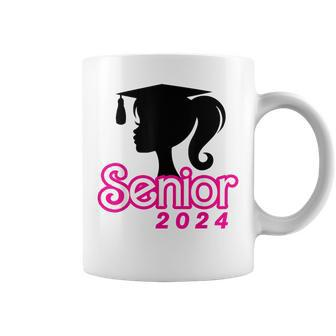 Class Of 2024 Senior Pink Seniors 2024 Girls Coffee Mug | Mazezy DE