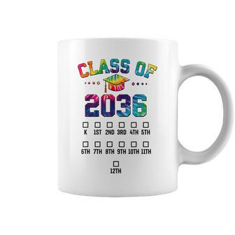 Class Of 2036 Grow With Me With Space For Checkmarks Coffee Mug | Mazezy UK