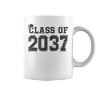 Class Of 2037 Pre K Grow With Me Graduation Boys Girls Coffee Mug - Monsterry