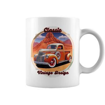 Classic Vintage Design Truck Coffee Mug | Mazezy