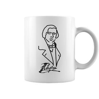 Classical Music Pianist Chopin Musician Composer Coffee Mug | Mazezy