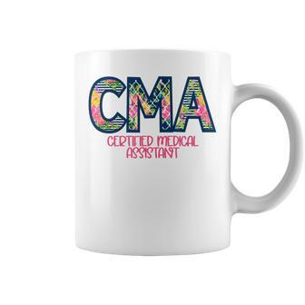 Cma Certified Medical Assistant Cute Nurse Gift Coffee Mug - Thegiftio UK