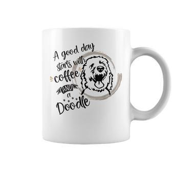 Coffee Doodle Mom Airedoodle Springerdoodle Bordoodle Coffee Mug | Mazezy UK
