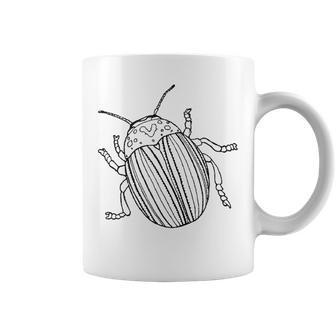 Colorado Potato Beetle Print Coffee Mug | Mazezy
