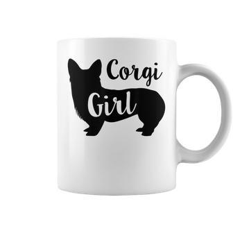 Corgi Girl T Funny Dog Lover Pet Owner Gift Women Coffee Mug | Mazezy