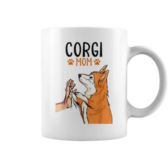 Corgi Mom Cute Corgi Dog Mama Girls Coffee Mug | Mazezy