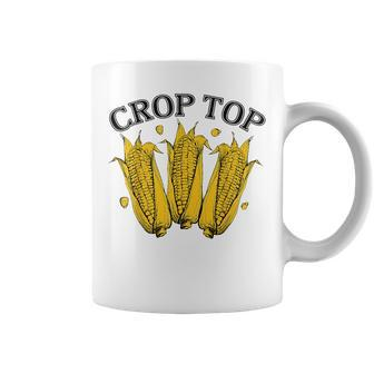 Corn Crop Top Funny Farmer Farming Corn Lover Summer Coffee Mug | Mazezy