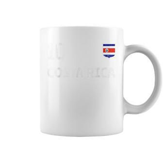 Costa Rica Soccer Fan Jersey Costa Rica Flag Football Lovers Coffee Mug | Mazezy