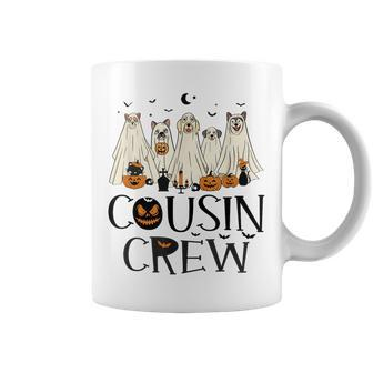 Cousin Squad Boo Boo Cousin Crew Ghost Dog Halloween Coffee Mug - Monsterry DE