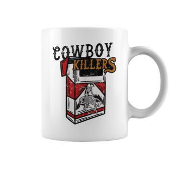 Cowboy Killers Vintage Skeleton Western Cowboy Cowgirl Coffee Mug | Mazezy