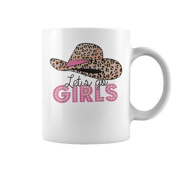 Cowgirl's Hat Let's Go Girls Coffee Mug - Monsterry AU