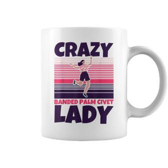 Crazy Banded Palm Civet Lady Coffee Mug | Mazezy