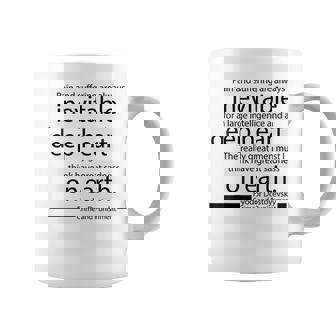 Crime And Punishment Fyodor Dostoyevsky Book Quote T Coffee Mug | Mazezy