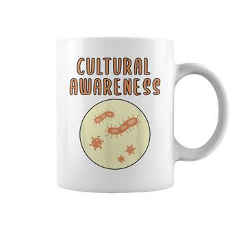 Cultural Awareness Microbiology Virology Science Teacher Coffee Mug | Mazezy