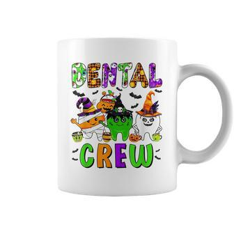 Cute Dental Crew Trick Or Th Halloween Spooky Th Coffee Mug | Mazezy