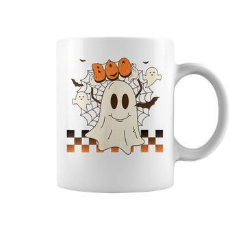Cute And Halloween Boo Ghost Coffee Mug - Monsterry